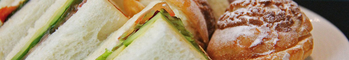 Eating Sandwich at Toasties.